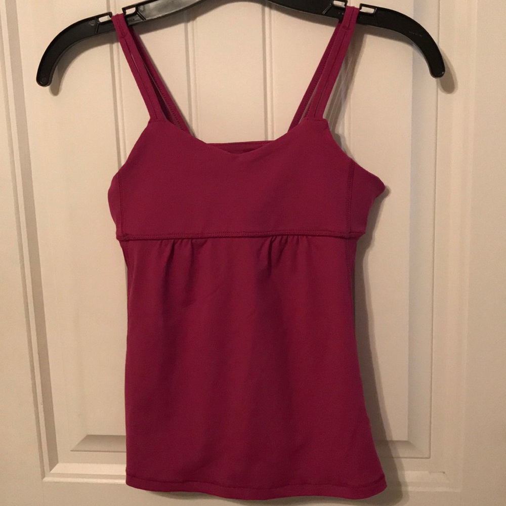 Joe Fresh Girl’s Size 10/12 Pink Yoga Tank EUC
